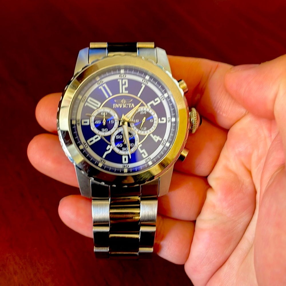 Invicta: Stainless Steel - Specialty Men’s Watch (Trinite) 100 M water resistant